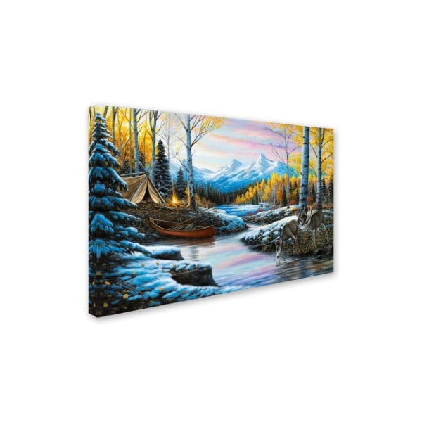 Chuck Black 'High Country Love' Canvas Art,22x32